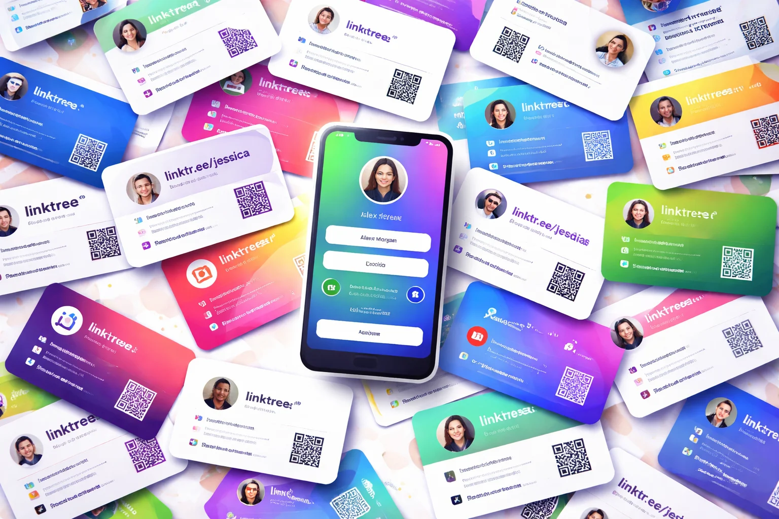 Follow Preview - Digital Business Card Examples