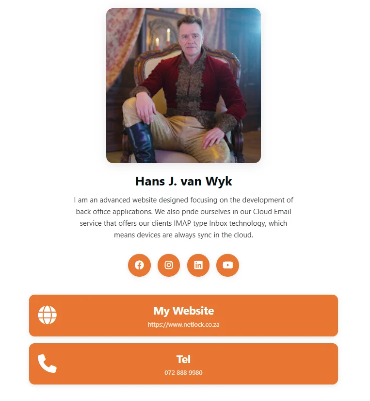 Sample Follow Page
